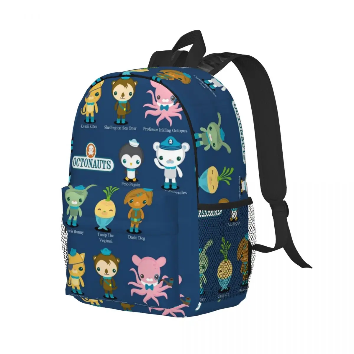 Octonauts デザインバックパックホット販売デイパック大容量男の子女の子ブックバッグショルダーバッグ男性女性子供スクールバッグ