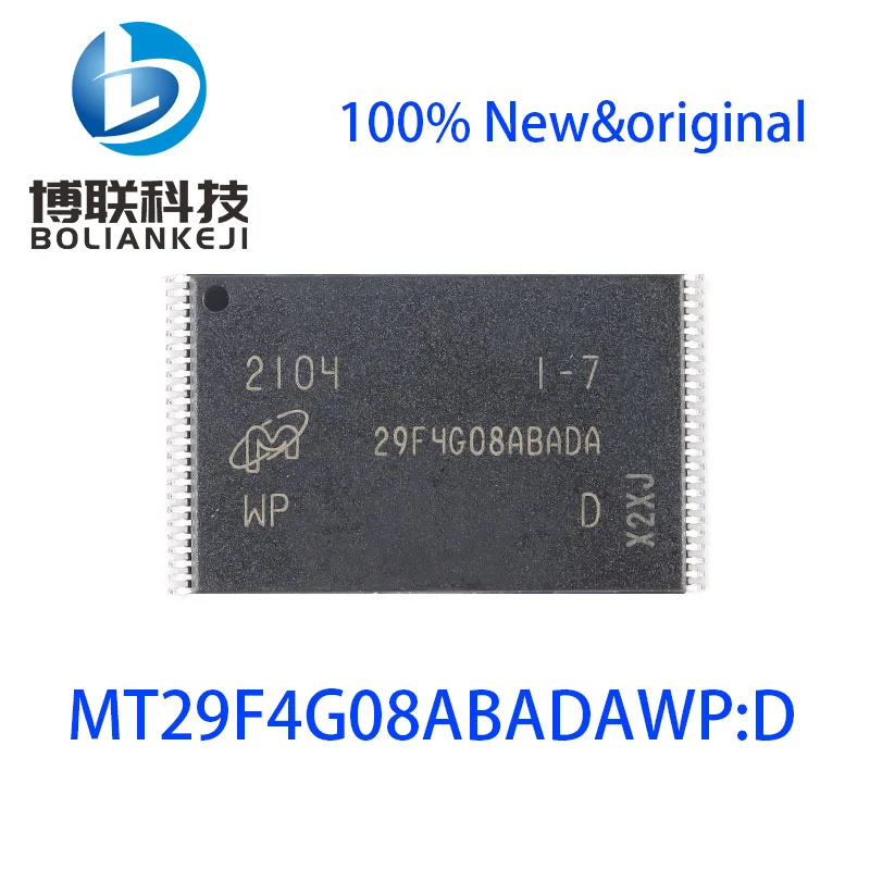 100% New&original MT29F4G08ABADAWP:D TSOPI-48 NAND FLASH