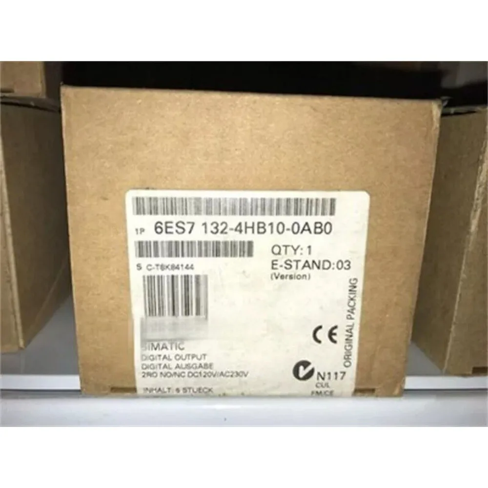 New 6ES7 132-4HB10-0AB0 6ES7132-4HB10-0AB0  DP 5 ELECTRON MODULES ET200S