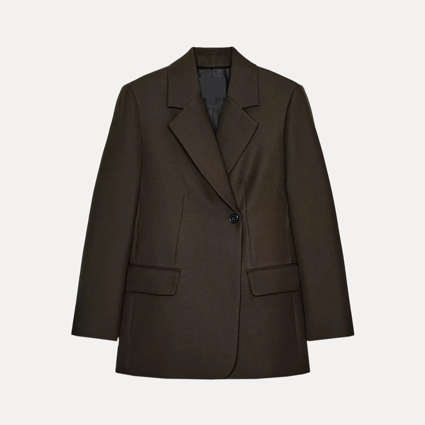 

Ele Faionable Women's Slim Fit Suit Jaet Versatile Sli Winter 2025 New Arrival Z Brand Long Sve Regular L...