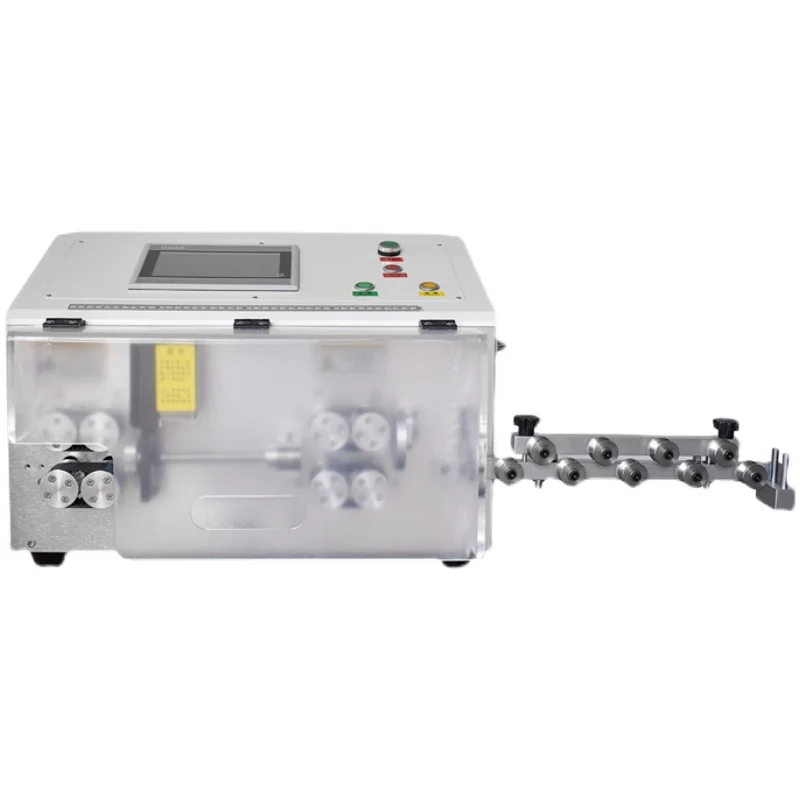 Fully automatic computer wire stripping and cutting machine, cable cable 35 square wire cutting and pulling machine, offline