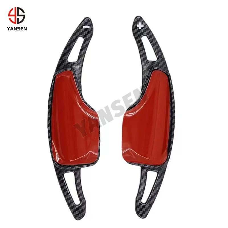 الكربون مجداف التحول لشروليه كامارو 2016-2021 2022 2023 عجلة القيادة شيفتر مجداف التحول تمديد DSG الملحقات #6