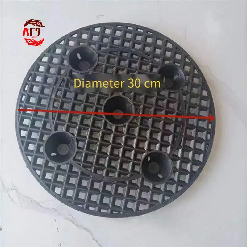 

AF90-5PCS Тяжелый держатель для цветов, подставка для растений в горшках, диаметр 12 дюймов, шасси контроллера корня, дренаж и вентиляция