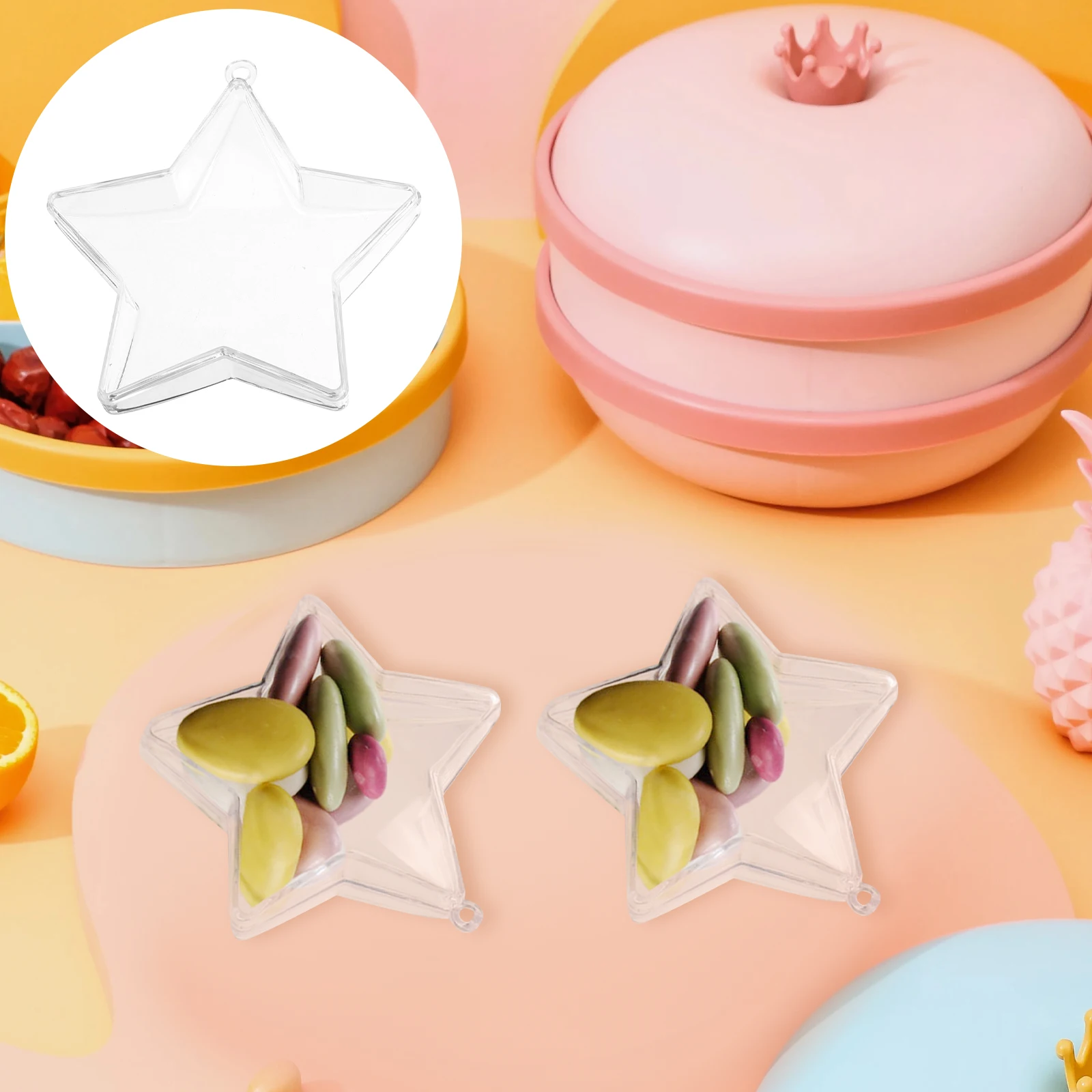

Candy Box Candy Case Candy Storage Box Transparent Candy Box Candy Container
