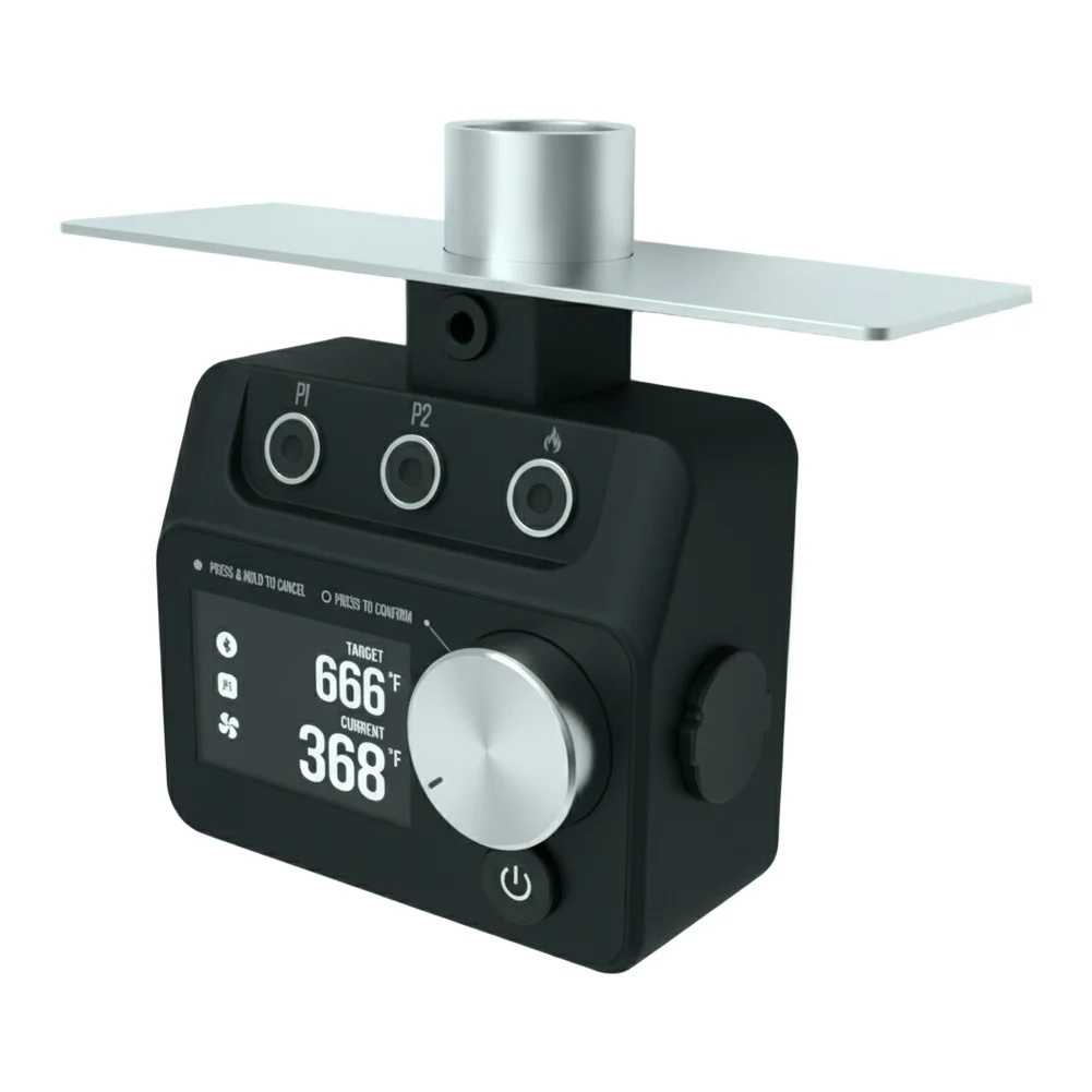 8pcs/set Smart= Grill Temperature Controller : Fan&Thermometer External Power= Source Required With LCD Screen Clearly Displays
