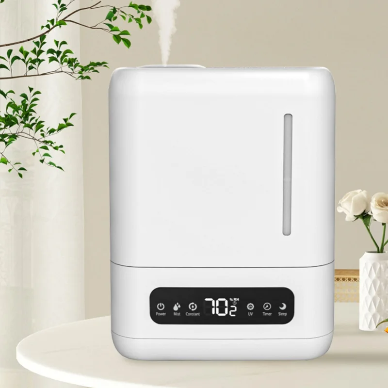 4L Top Fill Humidifier Quiet Essential Oil Diffuser with Auto Shut off 360 Degree Mist Direction for Large Room Bedroom Home