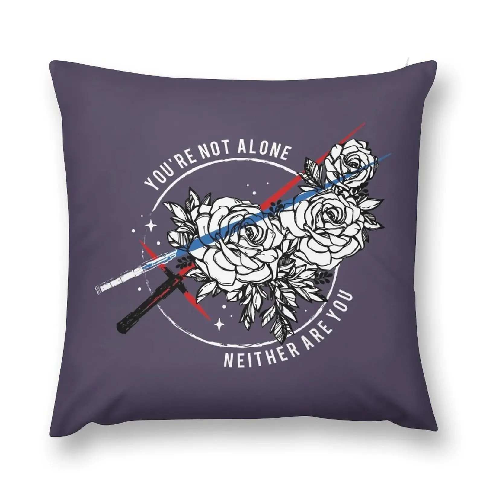 

REYLO x YOU'RE NOT ALONE Throw Pillow Sofa Cushion Luxury Pillow Cover pillow