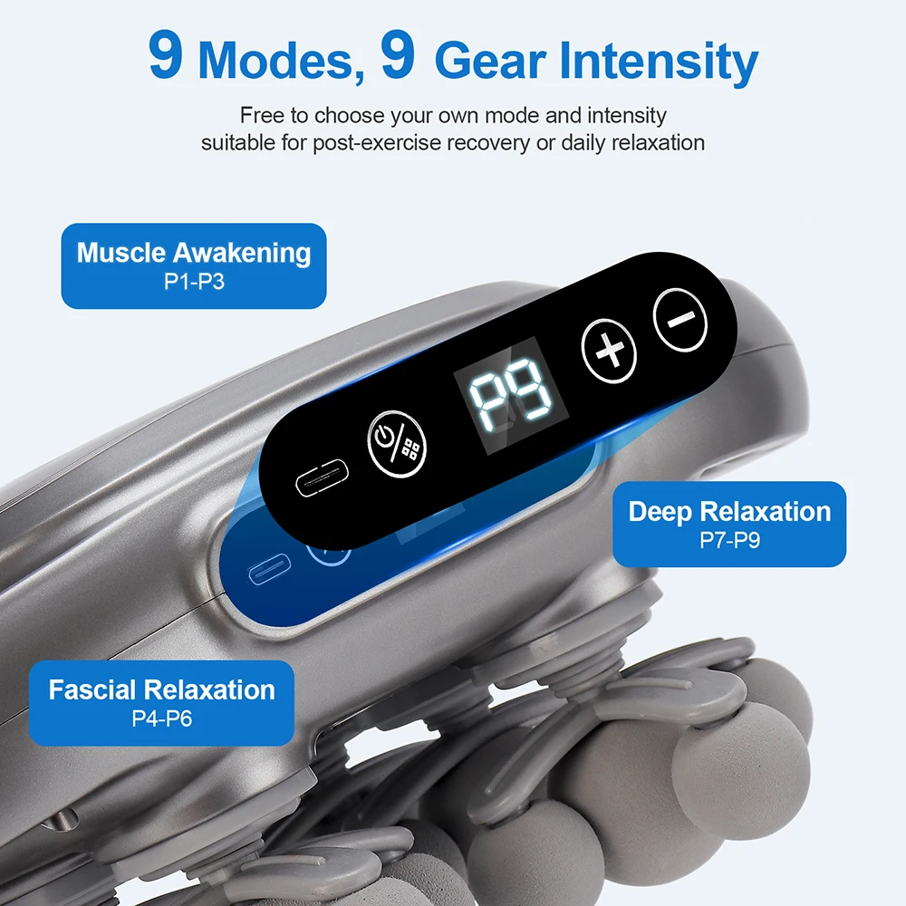 22 Başlıklı Fasya Tabancası De - Scalp Massager Electric incelemesi ve fiyatı