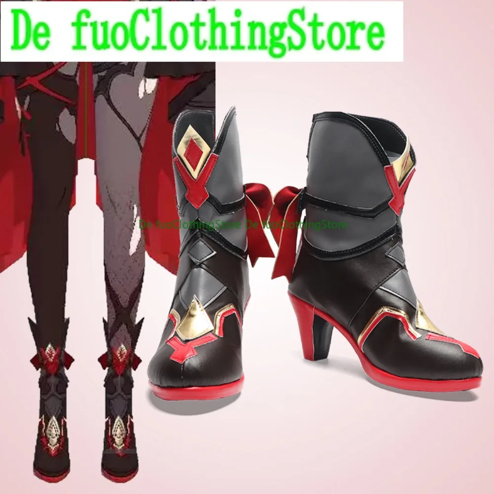 Giochi popolari Effondere per 3 mesi Vow To Love Scarpe da gioco di ruolo Oggetti di scena Stivali Accessori per feste di Halloween Scarpe anime