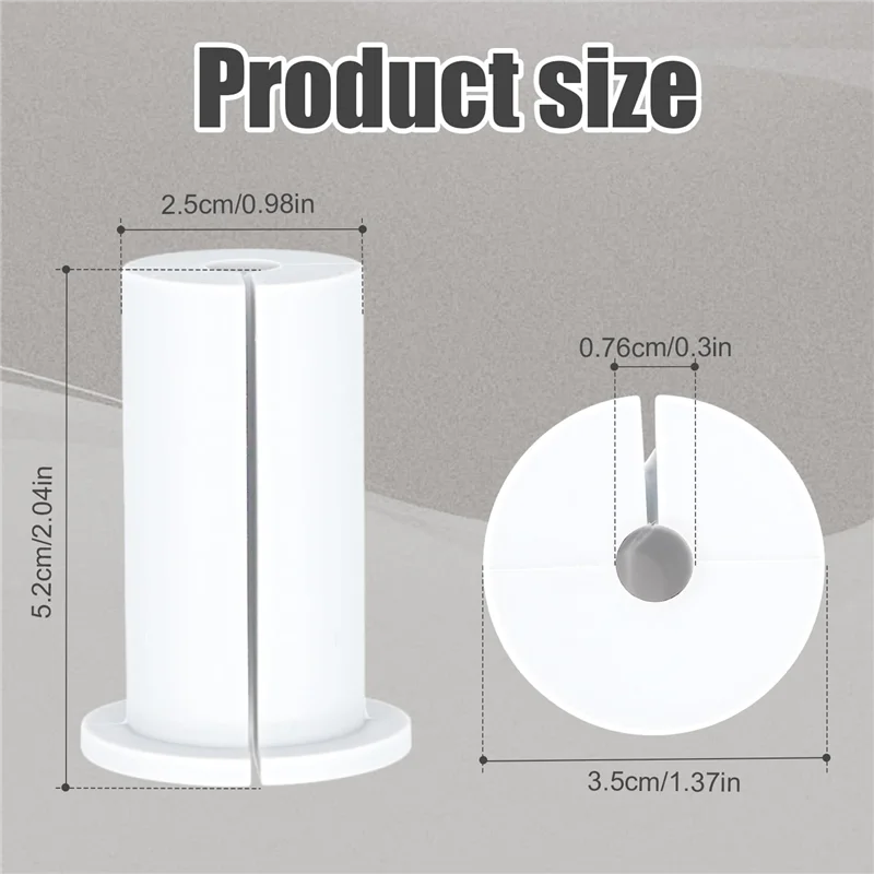 ABGR-4Pcs Wall Hole Cable Routing Kit For Starlink, Silicone Cable Feed Through Bushings Wall Grommets For 1Inch Cables Cable