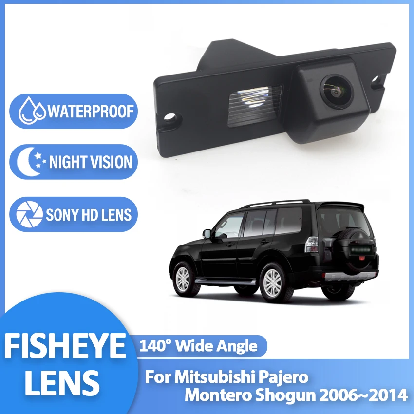 

CCD HD Fisheye Rear View Camera For Mitsubishi Pajero Montero Shogun 2006~2013 2014 Car Reverse Parking Monitor Night Vision