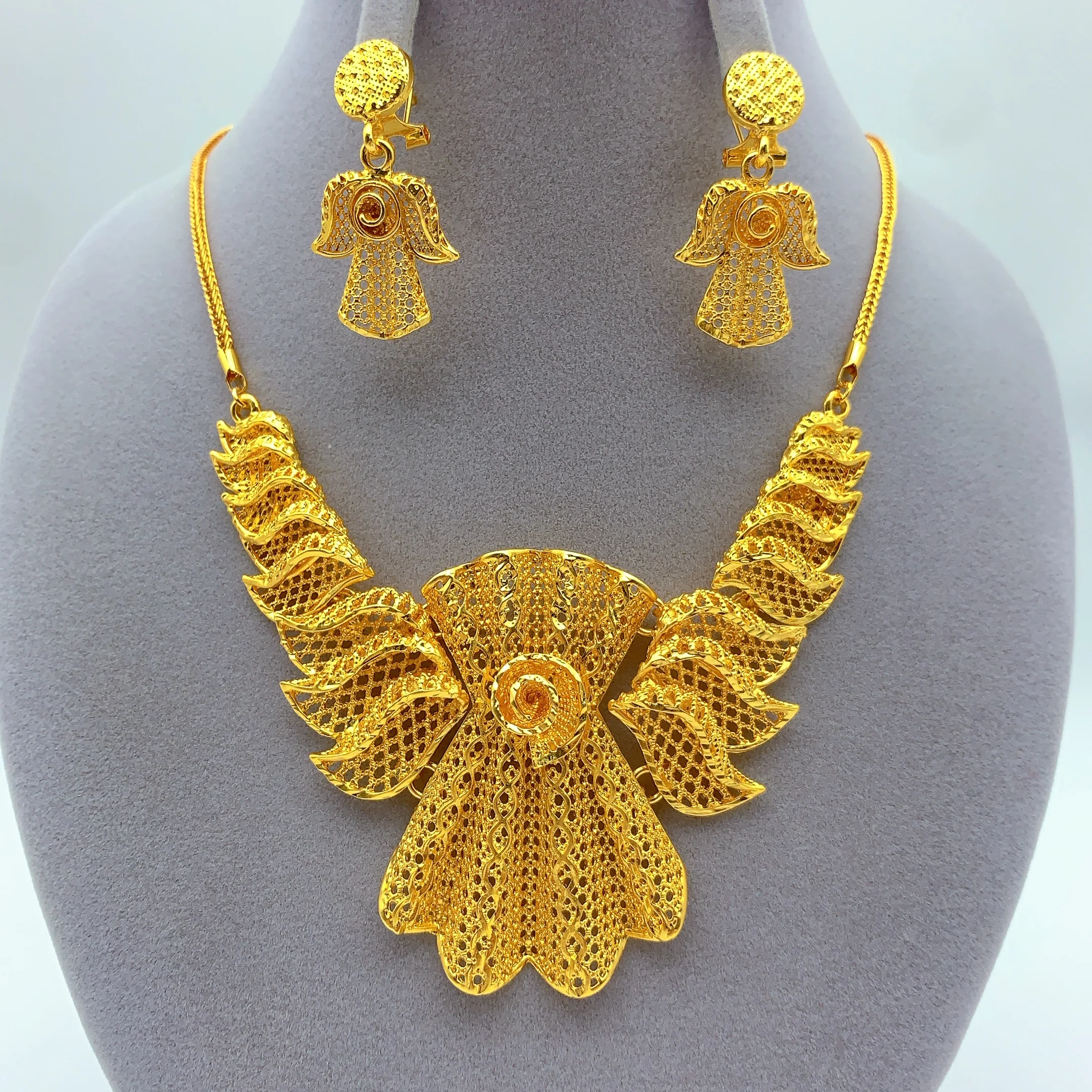 Indian 24K Gold Pla… - image