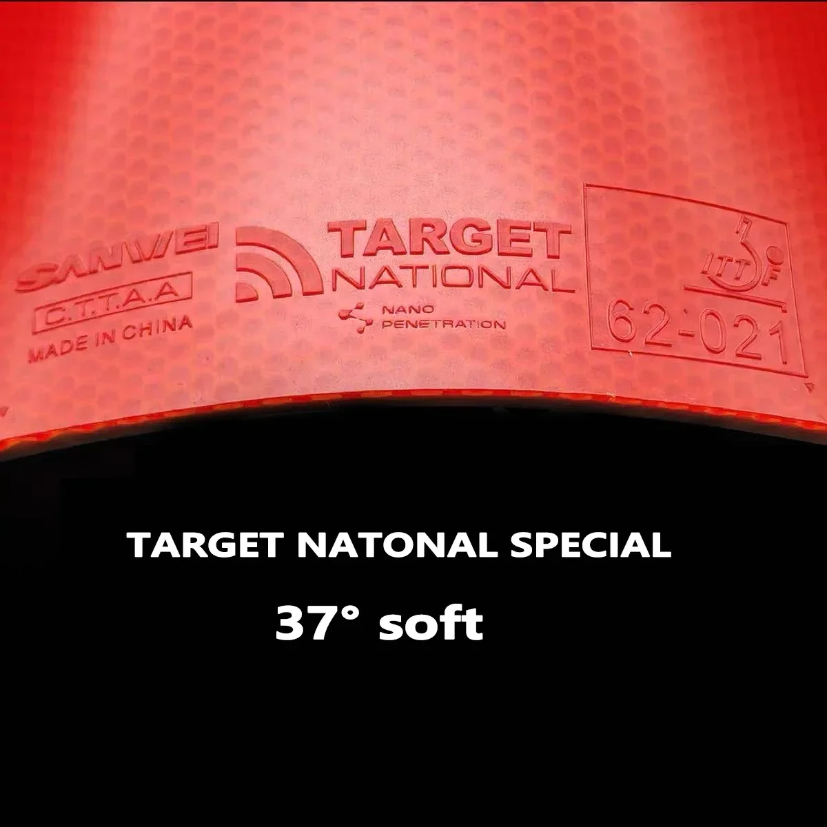 Originele SANWEI TARGET 3 Nationale Tafeltennisrubber Doel Zachte Speciale Pingpongspons Kleverige rubberen Japanse zachte spons