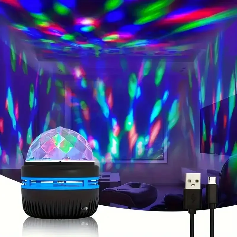 LED Star Galaxy Projector NightLights Starry Sky Projector Christmas Auto Rotating Lighting 5V USB Room Bedroom Home Decoration