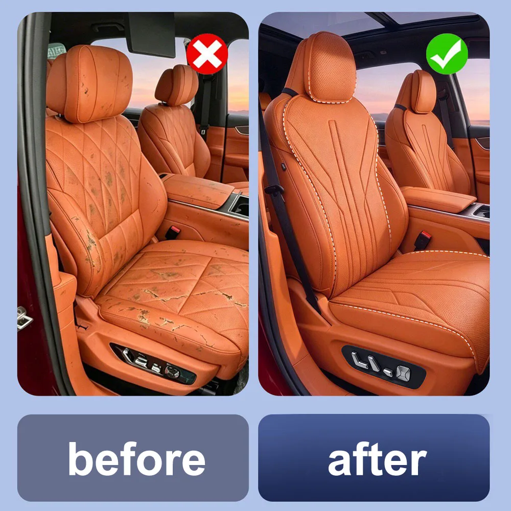 Original Color Leather Seat Cushion For BYD Great Tang Da Tang Car Accessories Scratch-resistant And Wear-resistant Seat Cover