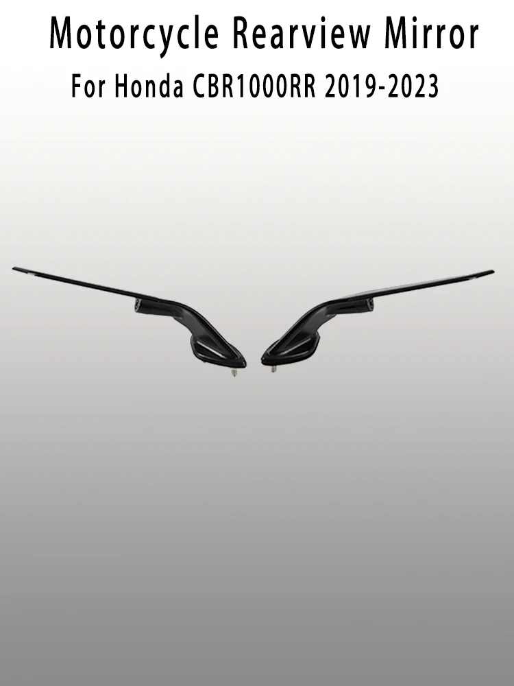 오토바이 백미러, 조정 가능한 회전 사이드 미러 윙렛, 혼다 CBR1000RR CBR 1000 RR 2019-2023 액세서리 