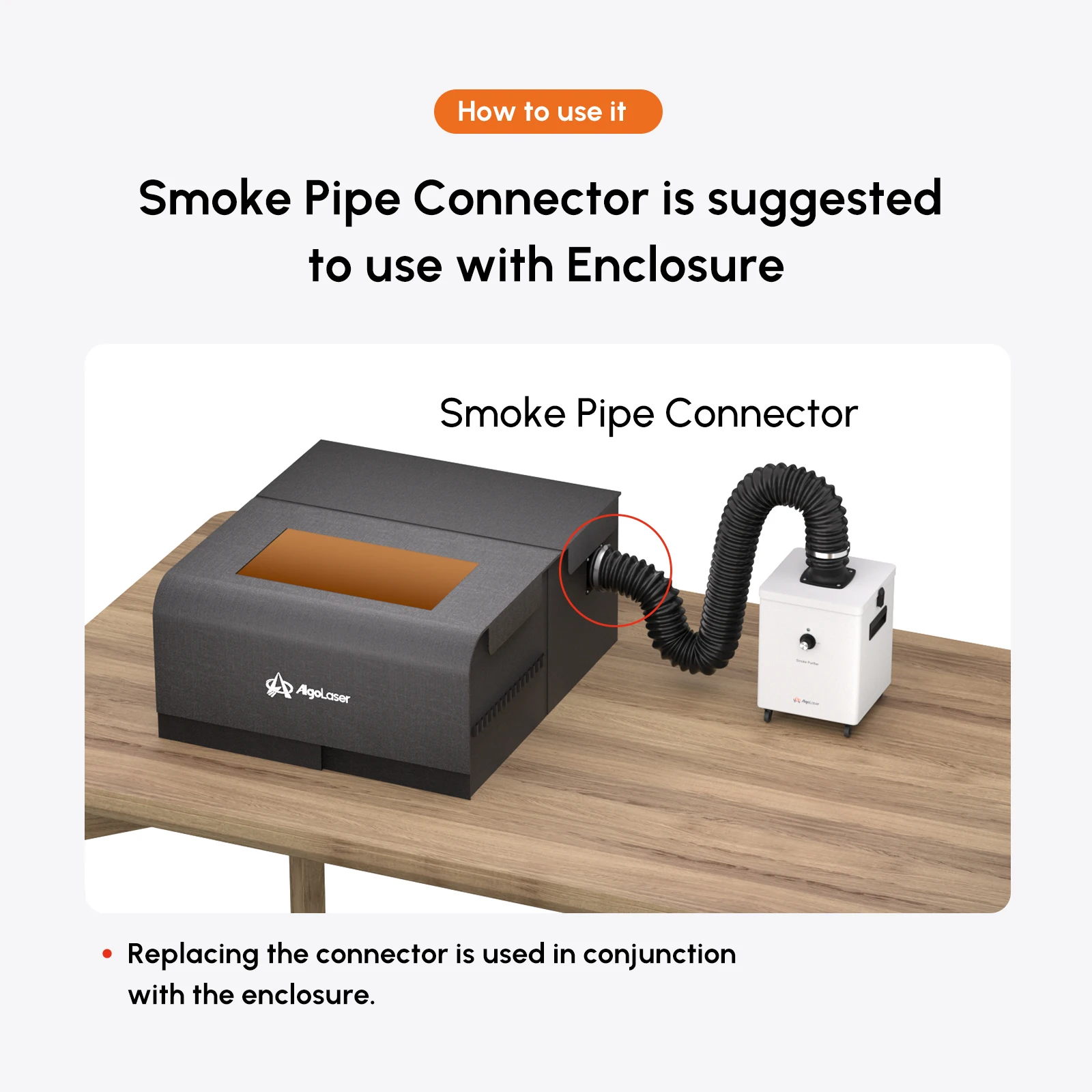 Algolaser 150W potente purificador de humo filtro absorbente de humo para máquina cortadora de grabado láser impresora 3D