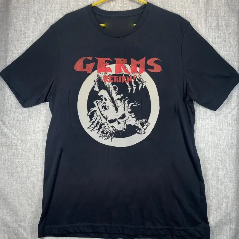 Band Germs Black Cotton Men And Women Size S 4Xl T Shirt