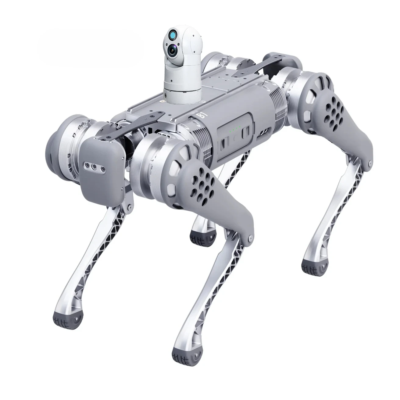 Smart Robotic Dog Equipped with HighDef Network Camra for Construction Site Monitoring