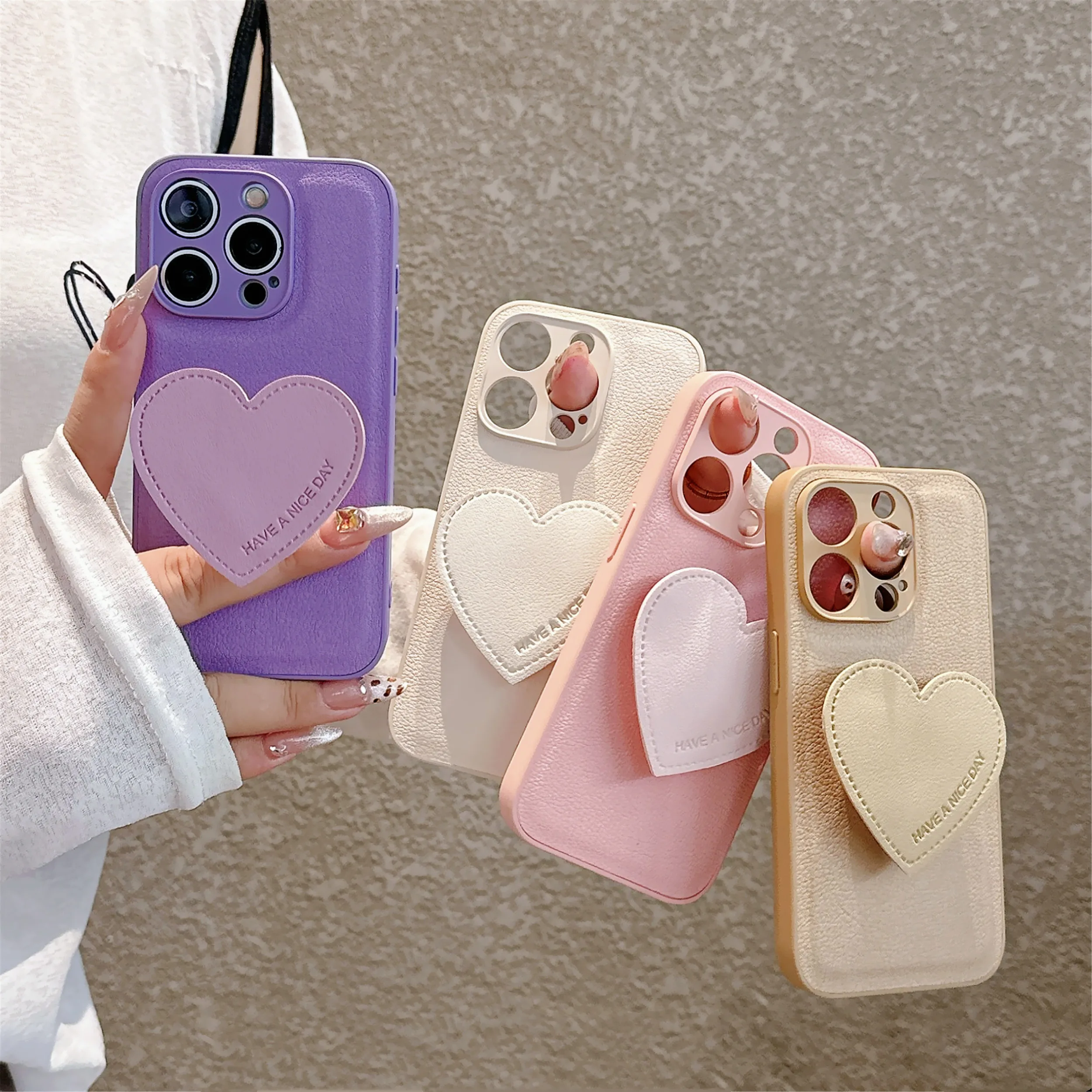 حافظة جلدية لهاتف آيفون 16 15 14 13 12 Mini 11 Pro X XS XR Max 8 7 Plus SE غطاء مضاد للصدمات