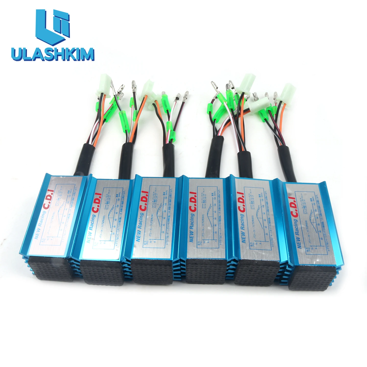 سكوتر CDI JOG 50 JOG90 Vento Zip Keeway Hurricane 1e40qmb Minarelli وحدة سباق CDI عالية الأداء تعمل بالتيار المتردد بدون حد Rev #4