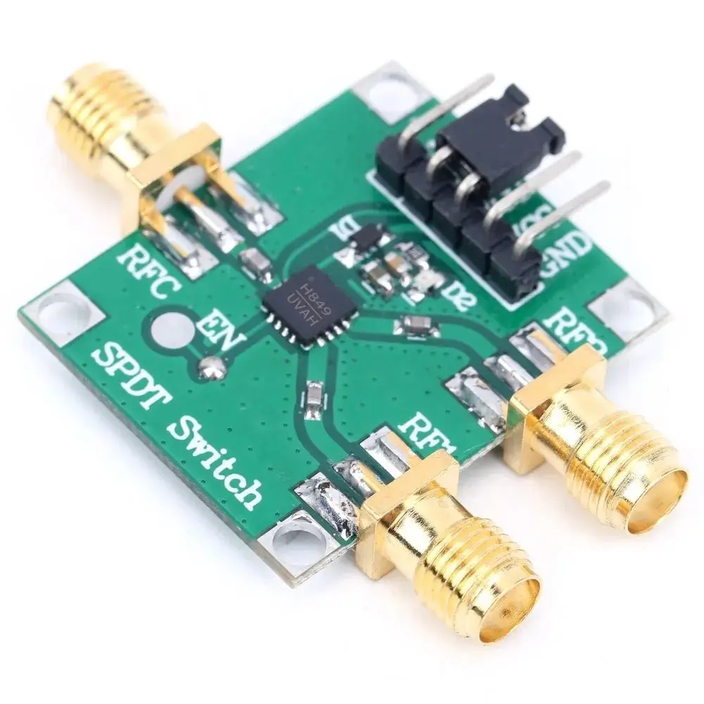 For Parek RF Switch Module Single Pole Double Throw 6GHz Wideband High Isolation Signal Routing Electrical Engineering Component