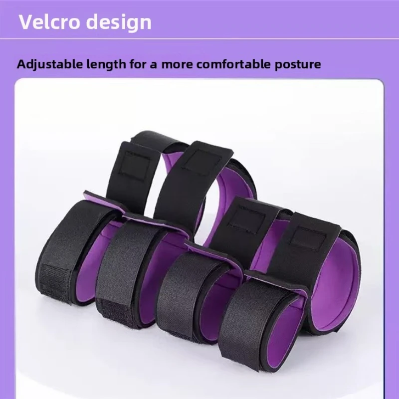 Bondage Set Sex Toys - Adult Games Handcuff & Ankle Restraints, Soft Cuffs SM Bed Strap, Fit for Women & Couples - Image 5