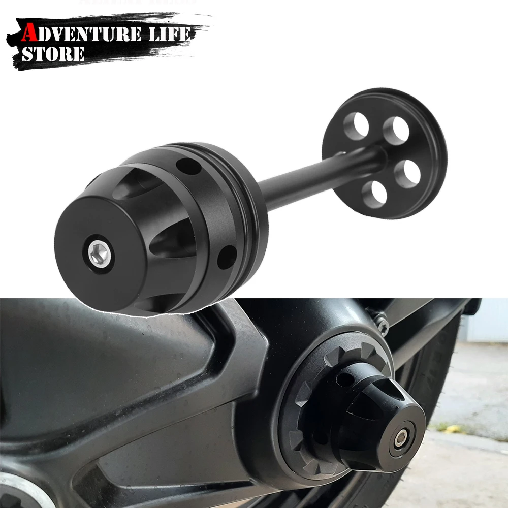 

For BMW R1300GS 2024 R 1300 GS GS1300 Motorcycle Rear Wheel Protector Axle Fork Crash Slider Accessories For R1200GS ADV R1250GS