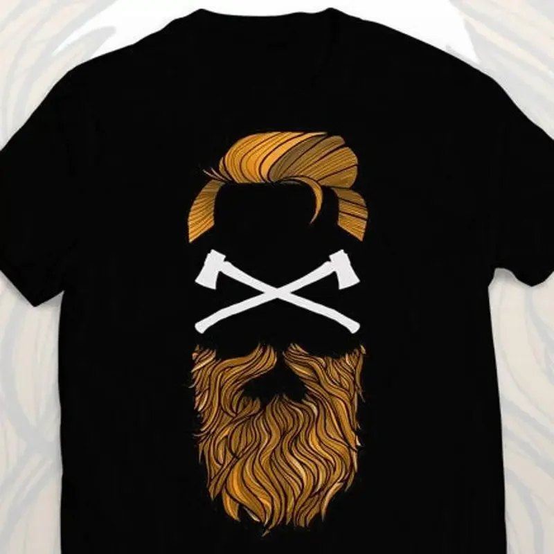 Wear A Beard Funny Hipster T Shirt Gift Idea For Him Fast Delivery