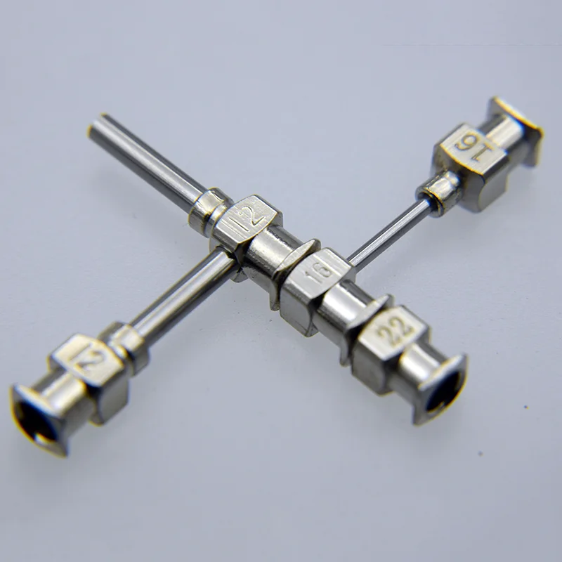 Three-tube Coaxial Needle 3D Printing Needle Electrospinning Needle Melted Wet Method Shell Core Skin Core Hollow Fiber