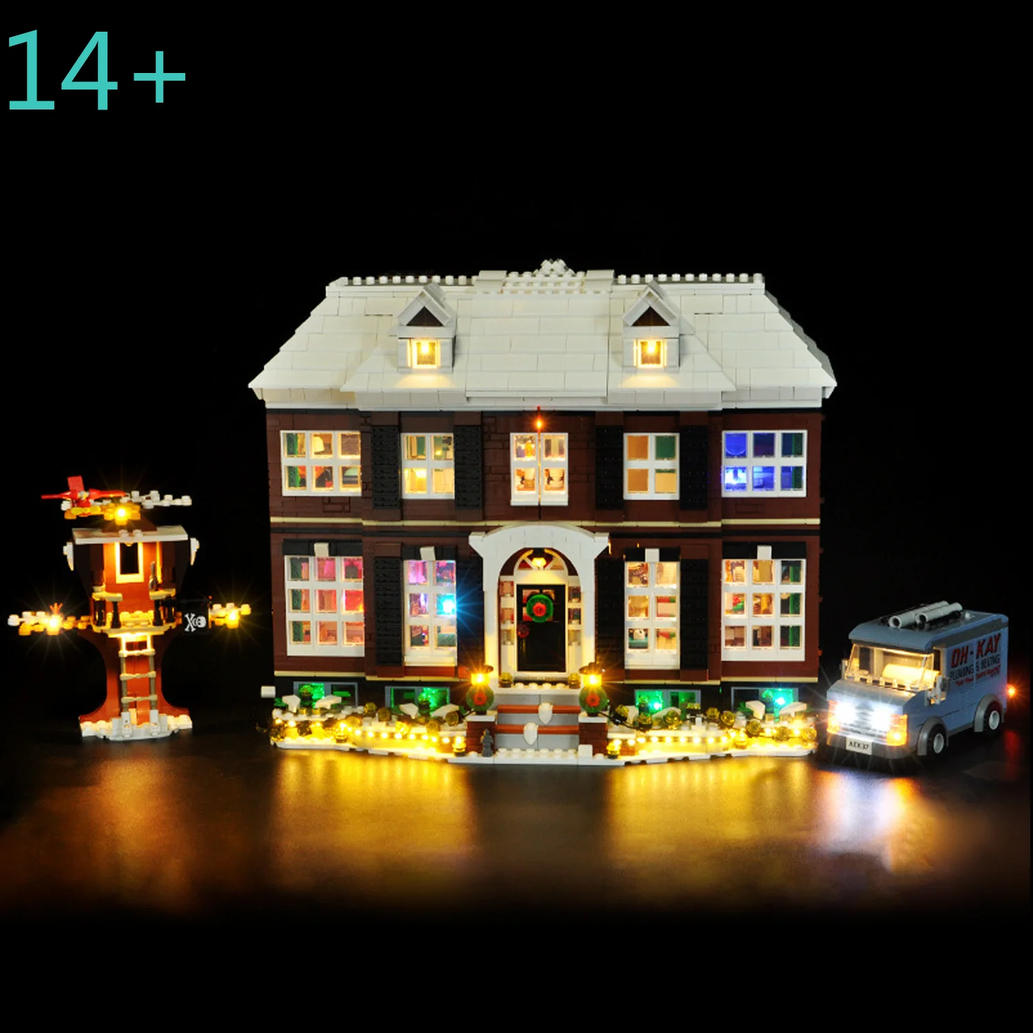 

Moc shop LED Lighting Kit Compatible with 21330 Home House Building Blocks Model(NOT Include The Model Bricks)