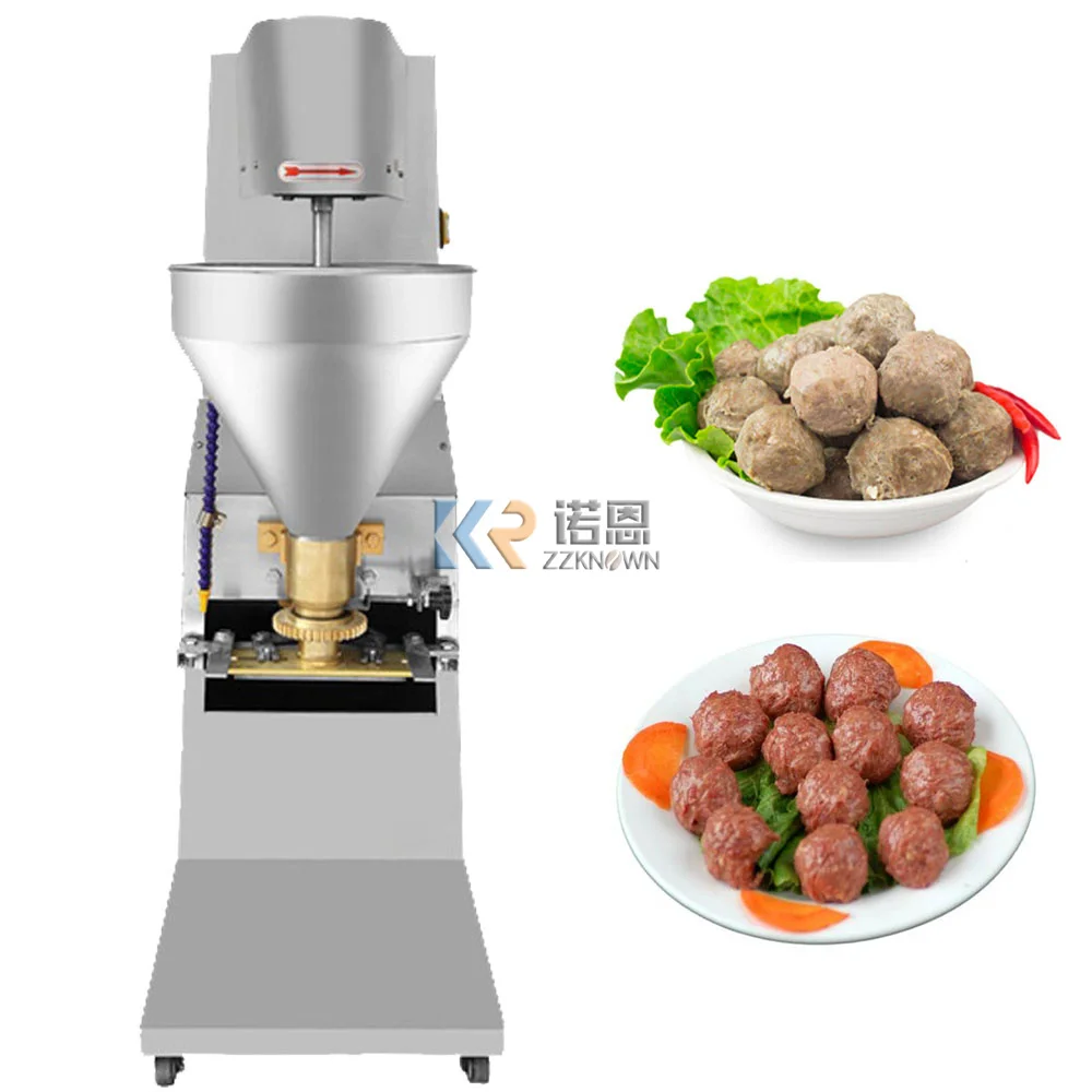 

Small Stuffed Fish Meat Ball Machine Patty Forming Automatic Skewerer Meat Ball Maker Making Machines