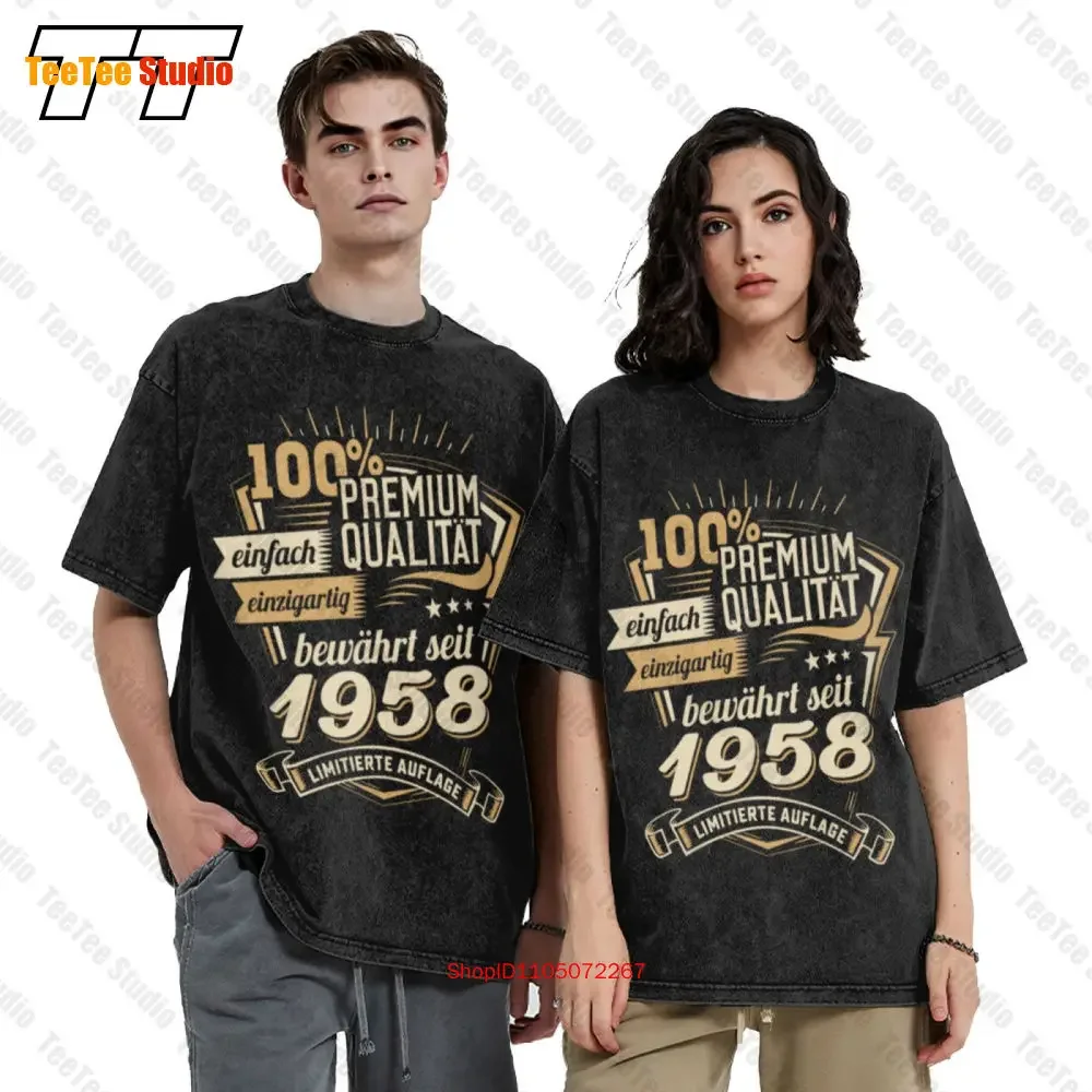 40 Ans 100 Premium Qualite Depuis 1981 Fun Vintage Oversized T-Shirt XAKH