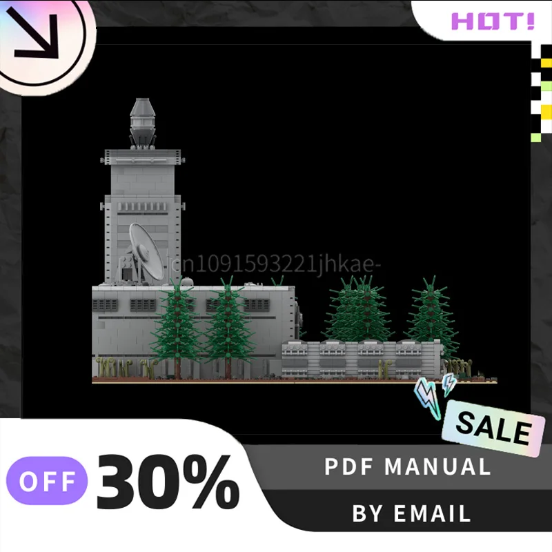 [5494 ELEMENTY] Personalizowany zestaw klocków MOC Imperial Base Bunker, kreatywny zestaw klocków konstrukcyjnych, zabawki edukacyjne STEM, model do samodzielnego montażu, prezent