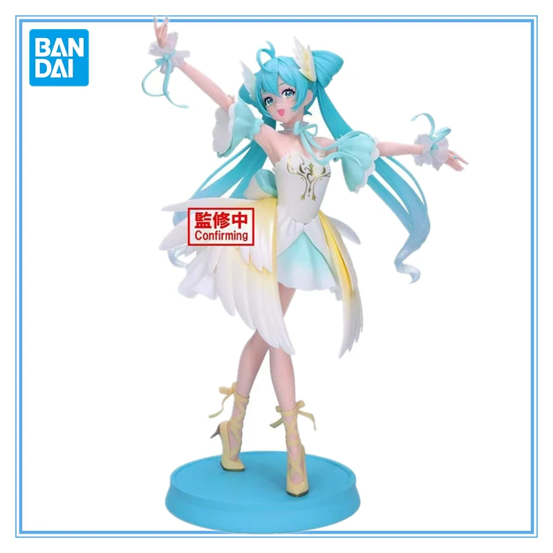Figurines d'anime Hatsune Miku classiques BANPRESTO EVOLVE, jouets en PVC, collection de figurines d'action, poupées, cadeaux
