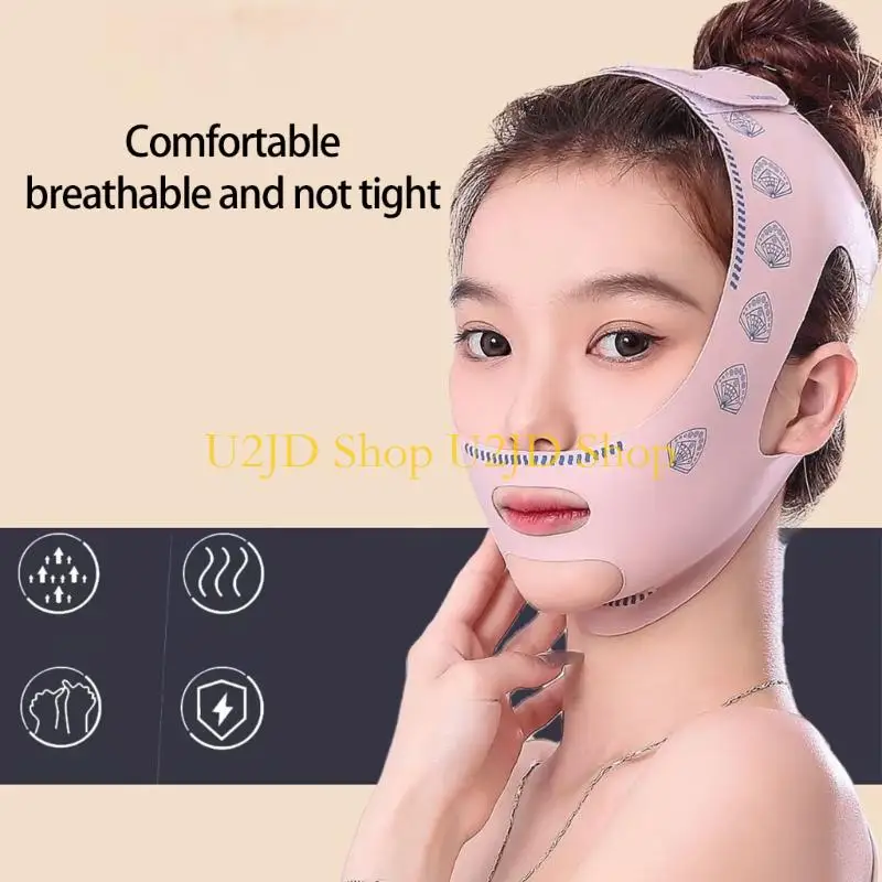 피부 예방 및 치료를위한 U2JD 스트레치 가능한 페이스 리프트지지 스트랩