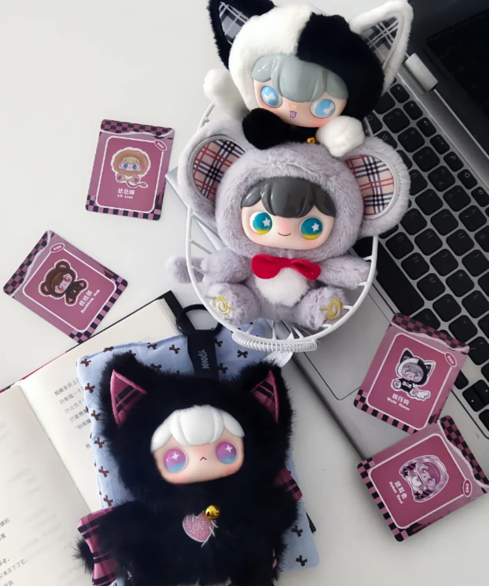 

Genuine Kokka It'S Party Time Series Blind Box Lovely Vinyl Plush Bag Pendant Kokka Mystery Box Figure Doll Trendy Toys Gift