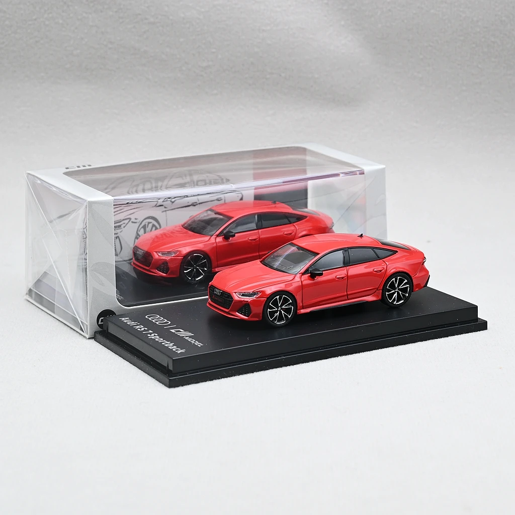 CMModel 1/64  RS7 Sportback 2022 Diecast AutoModel Red