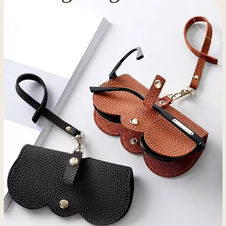 Cute Hanging Eyewear Storage Bag, Multi-purpose Portable Travel Holder Prevents Scratches, Great for Daily Outings, Vacation Use