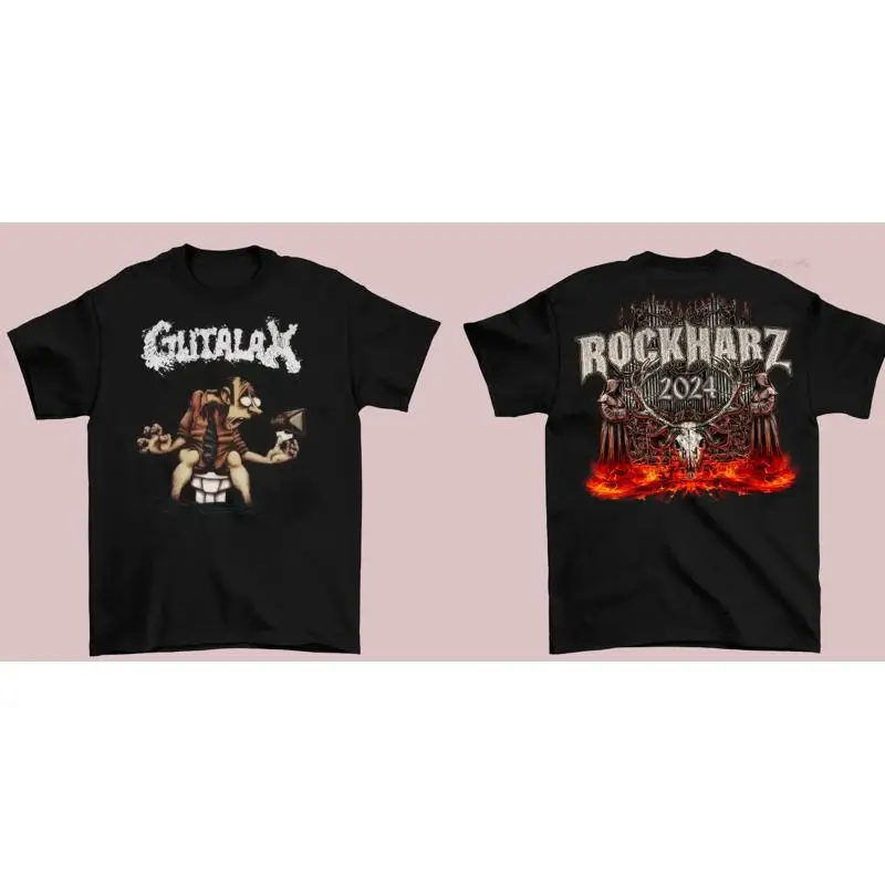 

Gutalax Rockharz Concert Tour 2024 Black Twoside Size S 4XL T Shirt