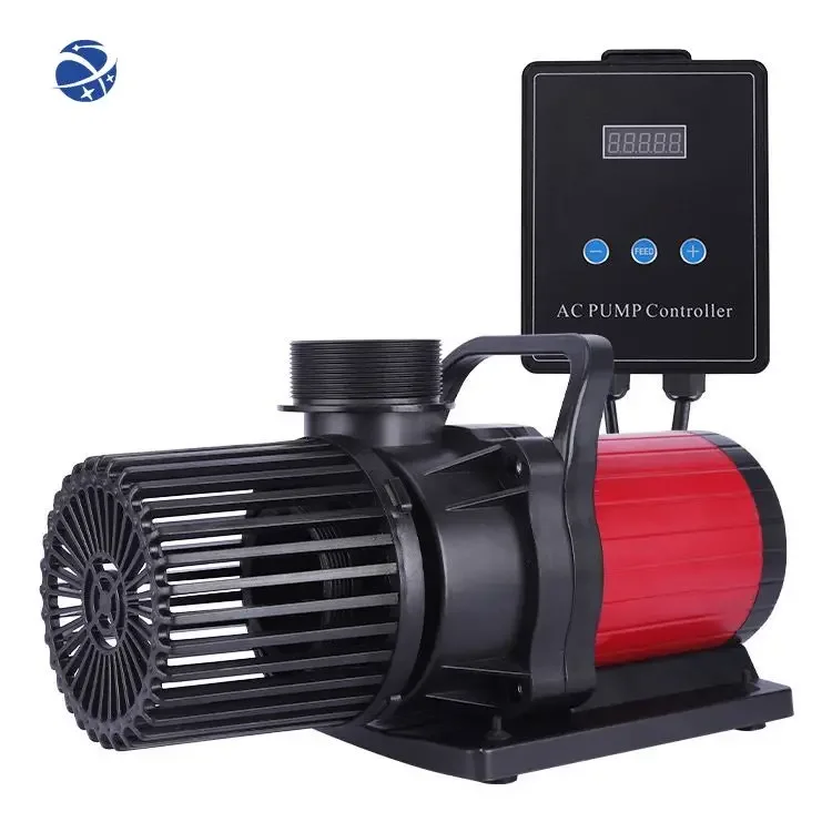 YUNYI High Quality Fish Tank Quiet Large Flow Submersible Pump  Amphibious Fish Pond Pump