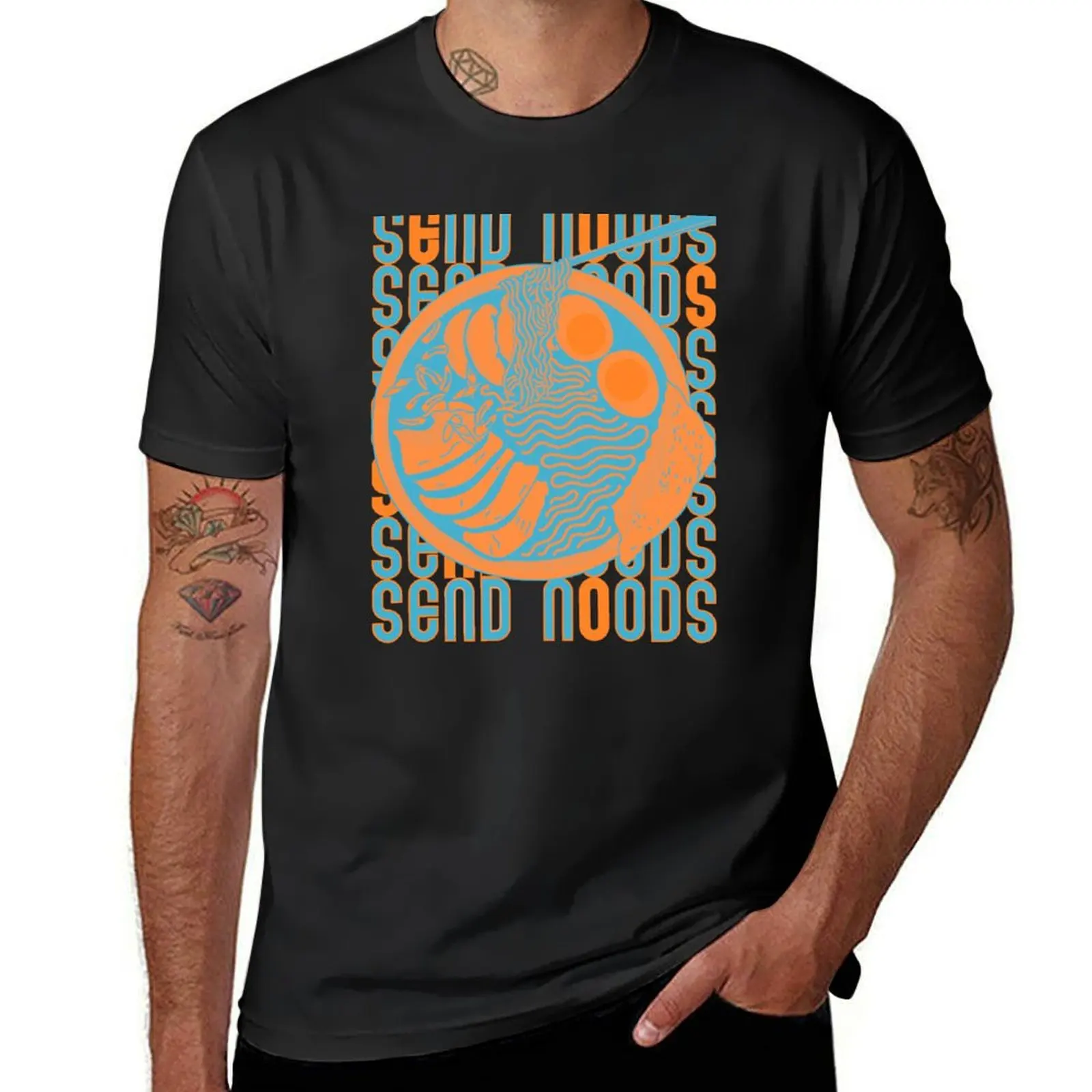 Send Noods T-Shirt Aesthetic clothing sports fans vintage shirts graphic tees mens clothes