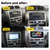 도요타 어벤시스 버소 2001 2005 헤드 유닛 GPS 스테레오 와이파이 BT용 무선 카플레이, 안드로이드 라디오, 7 인치 스크린, 2 딘 2