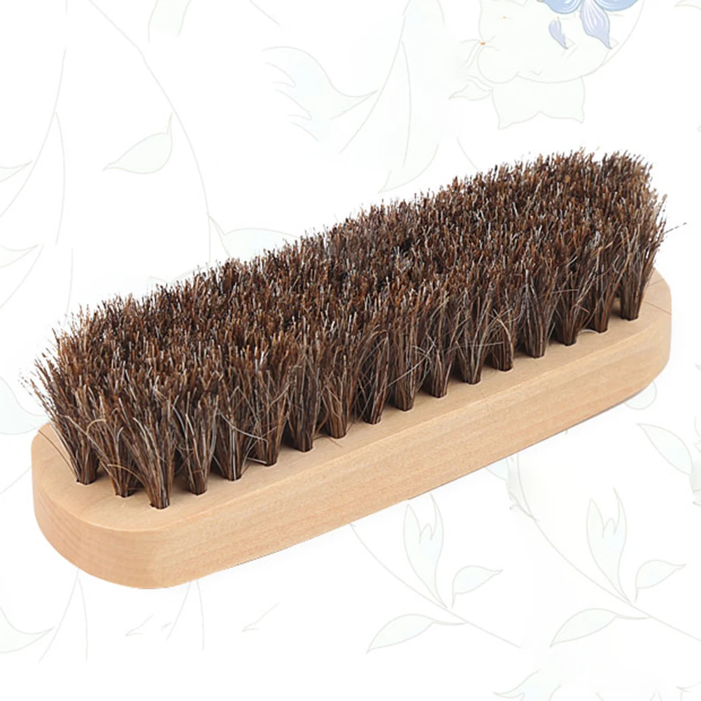 

Shoe Brush Shoe Cleaning Brush Boot Brush Wood Brush Horsehair Brush