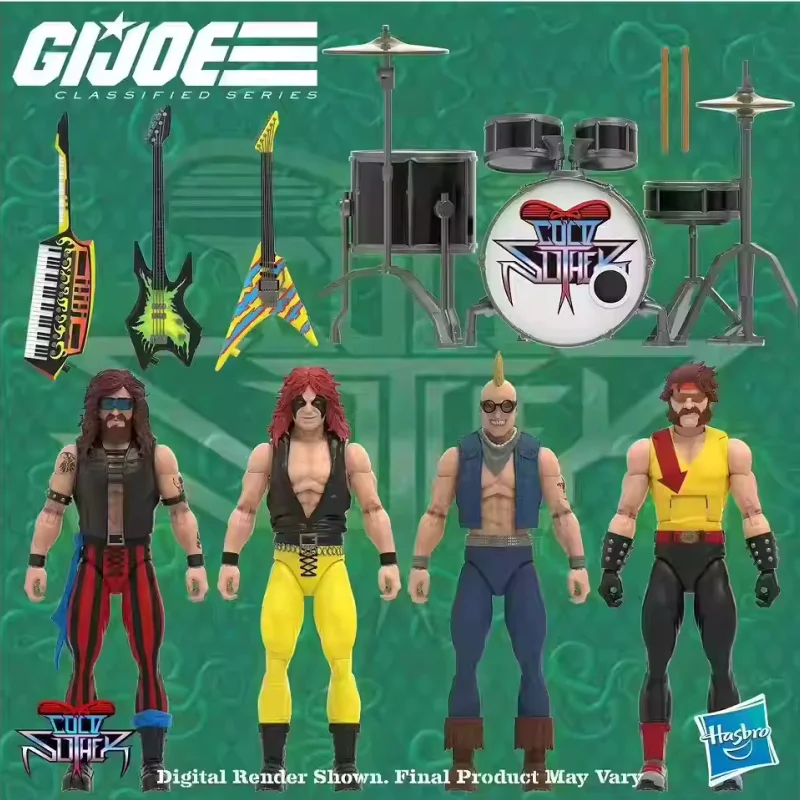 

New in Stock G.I.Joe Special Forces SDCC 6 Inch Four-person Suit Cobra Expendables COLD Band GIFT