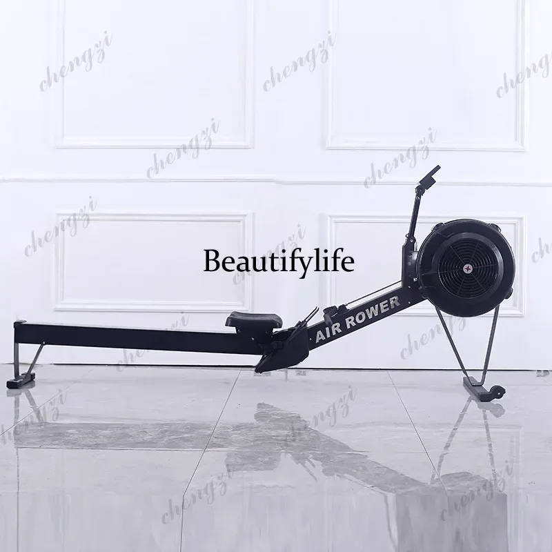 Home Smart Rowing Machine Wind Resistance Rowing Gym Commercial Fitness Equipment C2 Folding Rowing Machine