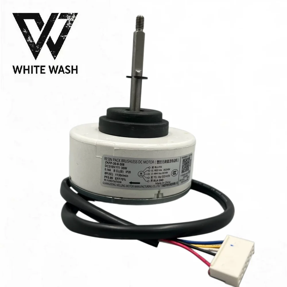 

New ZKFP-30-8-308 Direct Current Fan Motor for Hot Air Heater 5-Wire 30W Reverse Rotation Blower Fan Suitable for Home Use