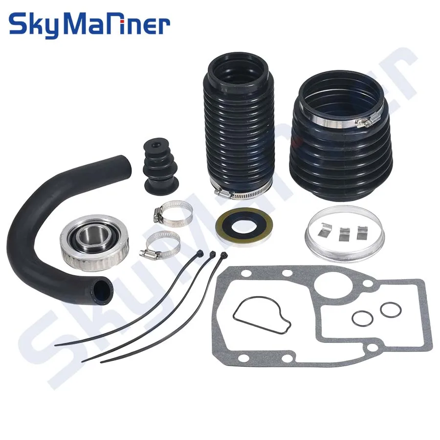 

Transom Bellows Kit 911826 3854127 3841481 3850426 For Volvo Penta SX OMC Cobra Drive Exhaust Bellows Gimbal Bearing Kit