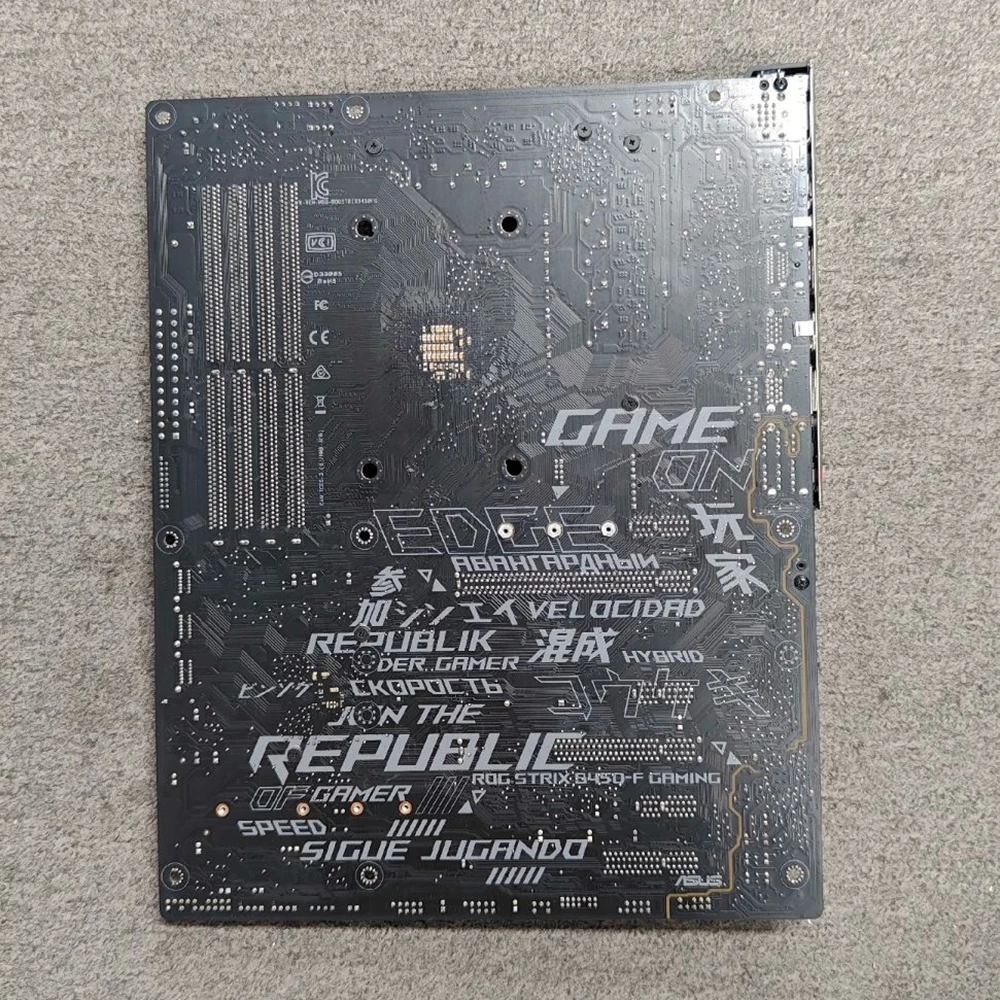 AMD B450M B450 Desktop Computer Motherboard ROG STRIX B450-F GAMING