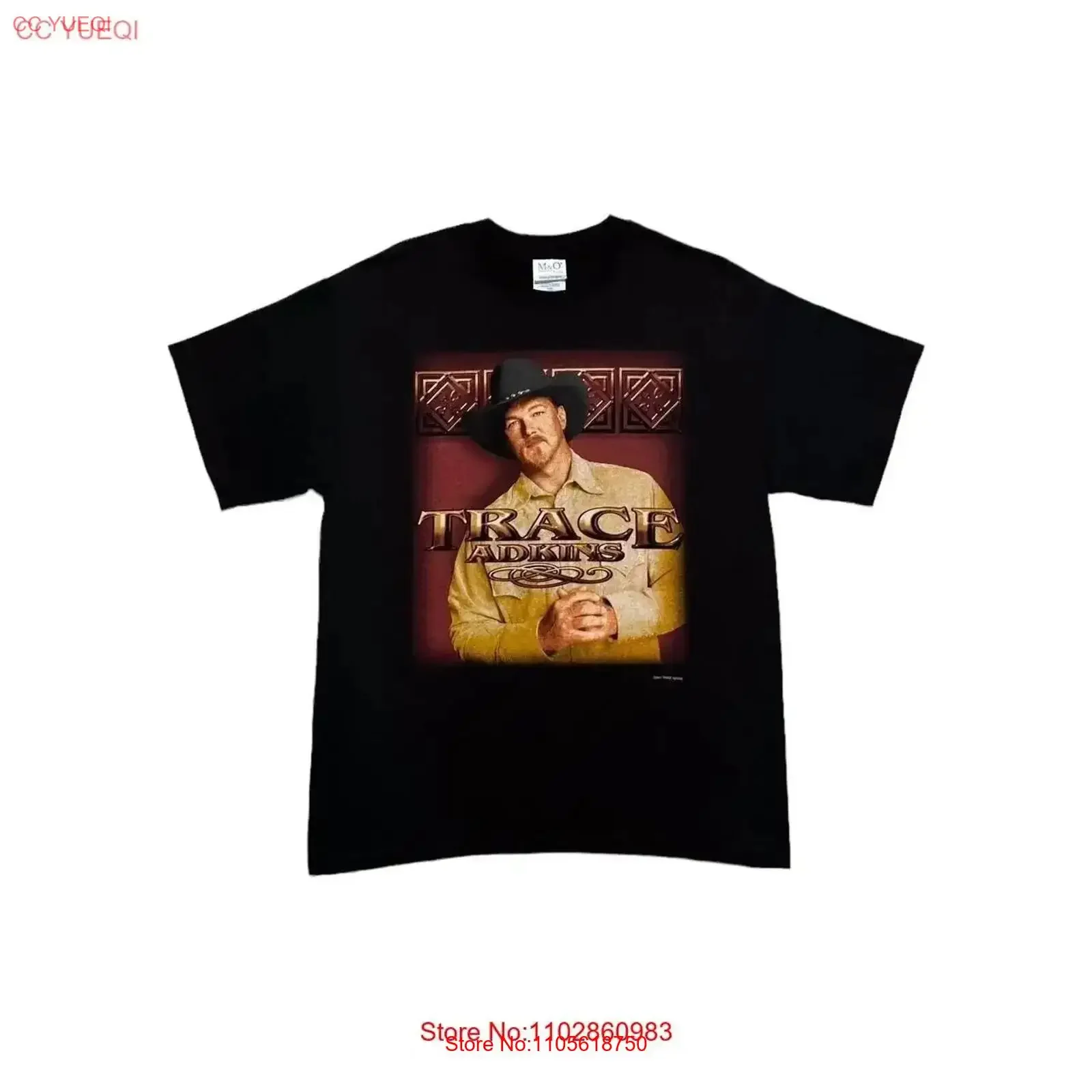 Y2K Trace Adkins Tour 2002 T Shirt vintage Washed Soft Versatile Comfortable streetwear Breathable Stretched homme Unisex